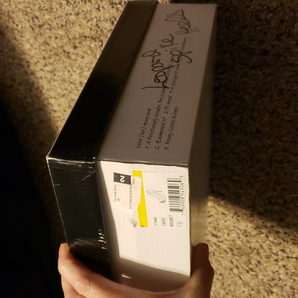 P♡K leopard print & gold spikes super high heels pumps Faris Brzmet sz 7.5 - Picture 16 of 16